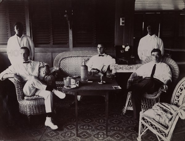 Interior of Swanzy & Co. clubhouse