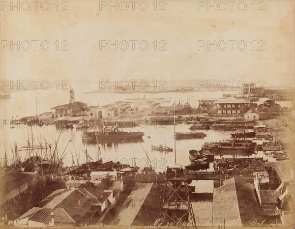 View of Port Said, Suez Canal