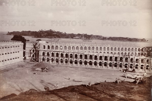 Construction of Cellular Jail, Andaman Islands