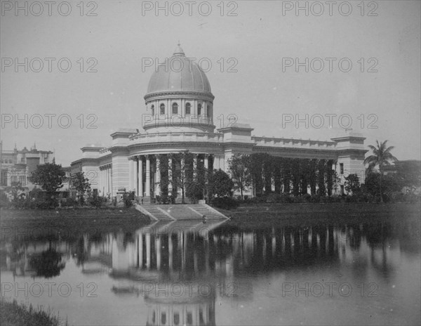 General Post Office and waterfront in Dalhousie Square, Calcutta