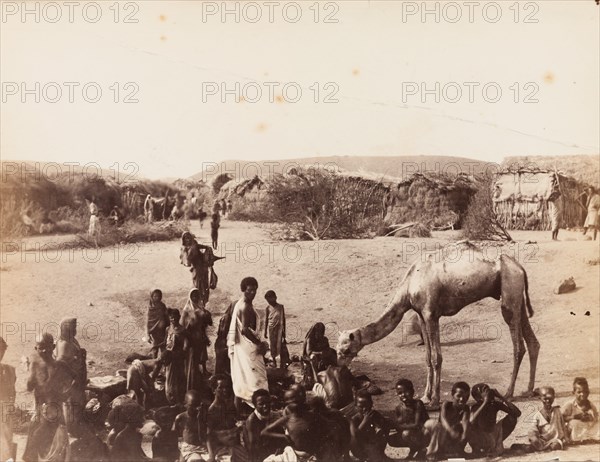 Village scene, Aden