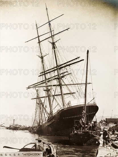 The 'Hitchcock' stricken by a typhoon