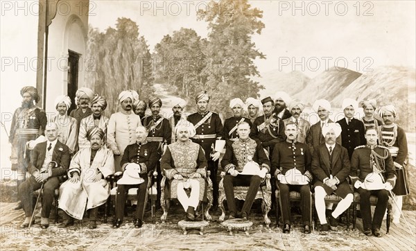 Sir Edward Maclagan and the Raja of Suket