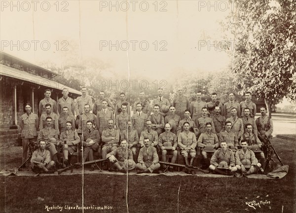 School of Musketry at Pachmarhi, India