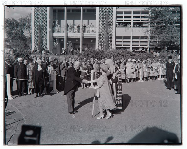 Queen Mother visit to East Africa