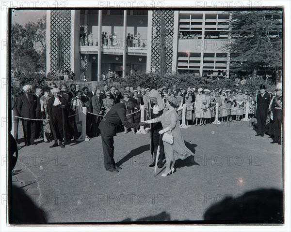 Queen Mother visit to East Africa