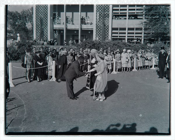 Queen Mother visit to East Africa