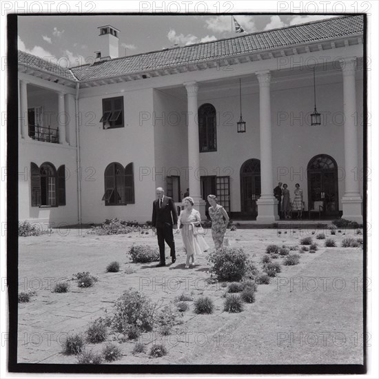 Queen Mother visit to East Africa