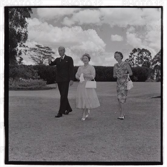 Queen Mother visit to East Africa