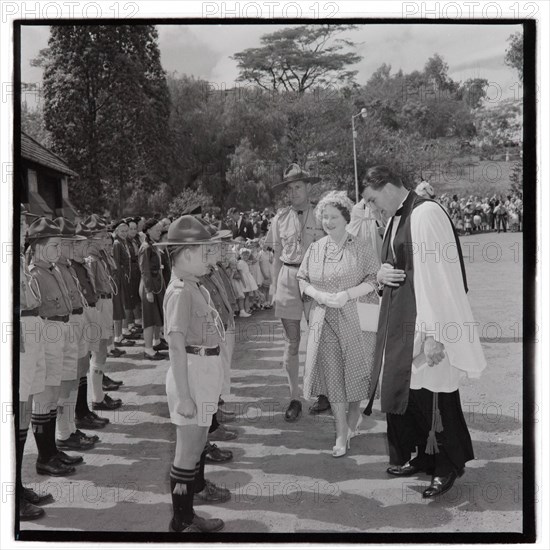 HM the Queen Mother at All Saints Cathedral, Nairobi