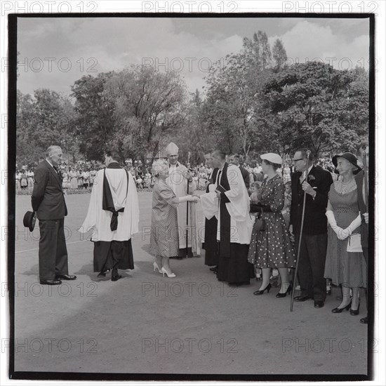 HM the Queen Mother at All Saints Cathedral, Nairobi