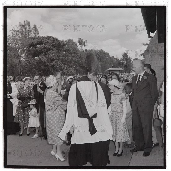 HM the Queen Mother at All Saints Cathedral, Nairobi