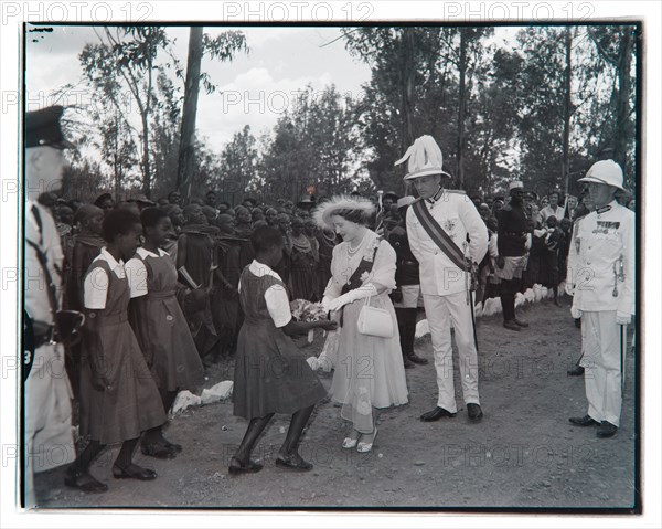 HM the Queen Mother visit to Narok