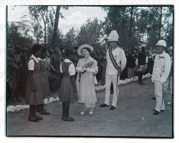 HM the Queen Mother visit to Narok