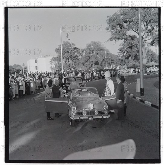 Queen Mother visit to Mombasa