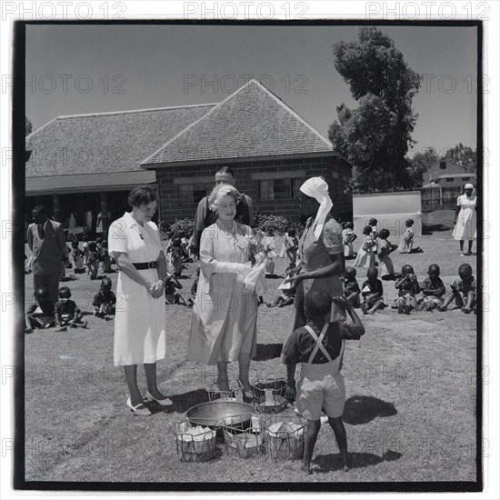 Queen Mother visit to Nakuru