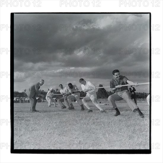 Post Office sports competition tug of war