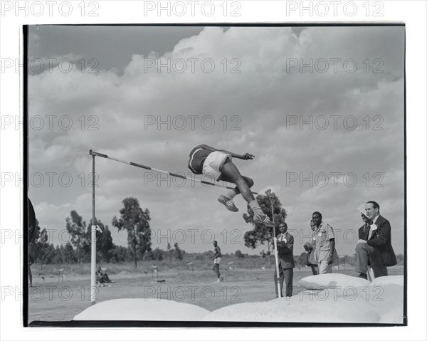 Post Office sports competition high jump