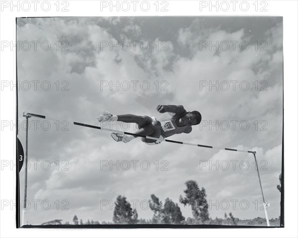 Post Office sports competition high jump