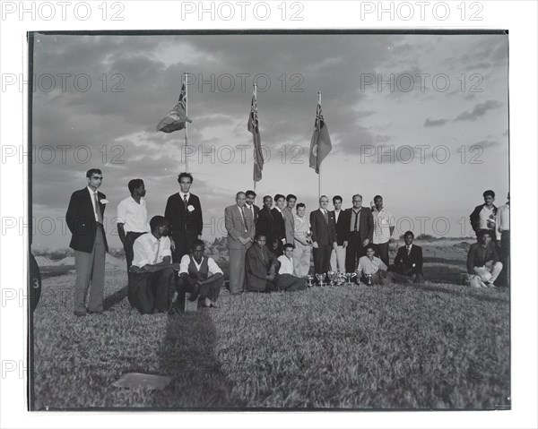 Post Office sports competition group photograph