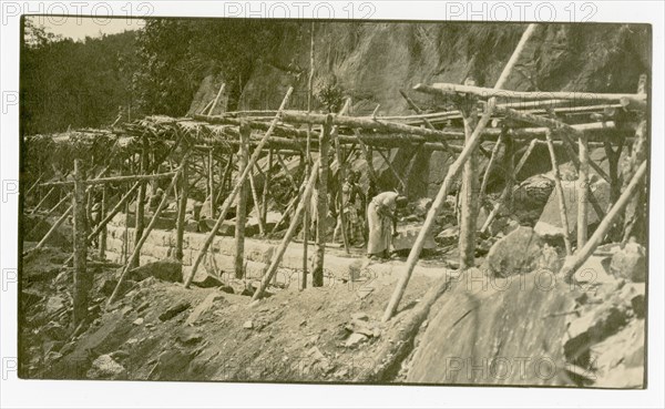 Construction work on plantation