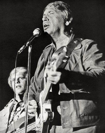 Buck Owens Performing