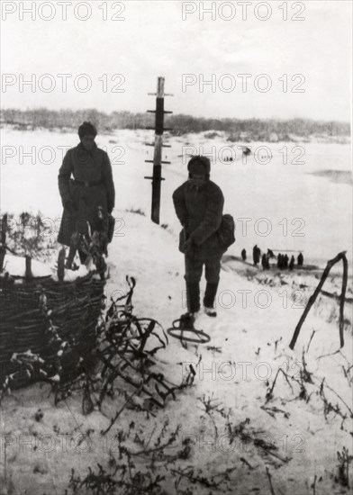 Soviet Sappers Clearing Mines