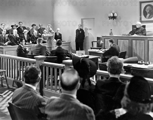 Hollywood Movie Court Scene