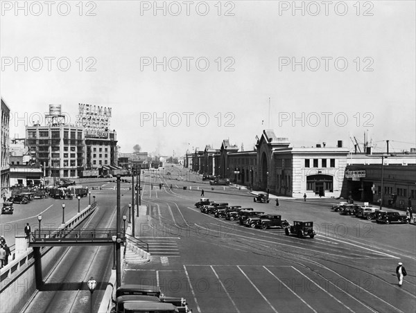 Quiet Embarcadero During Waterfront Strike