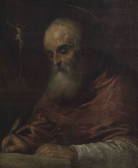 Circle of Jacobo Bassano (ca.1510-1592). Saint Jerome. Oil on canvas. National Museum of Fine Arts. Valletta. Malta.