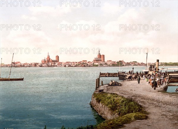 Stralsund in Mecklenburg-Vorpommern.