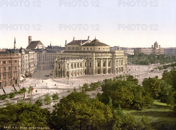 The Burgtheater.