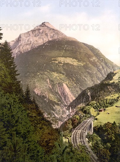 The St. Gotthard Railway.