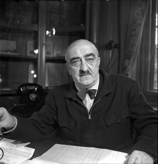 Shipping company owner Eugen Eugenides, La Tour de Peilz ca. 1950 .