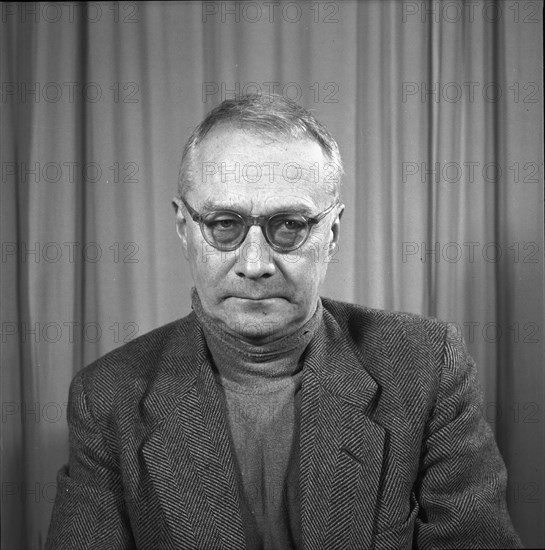 Adrien Turel, writer ca. 1950
