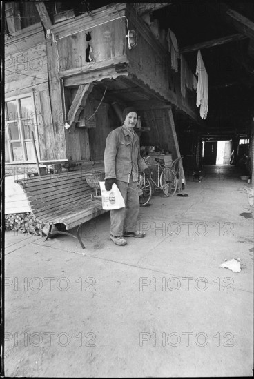 Man in the Emmental, 1970.