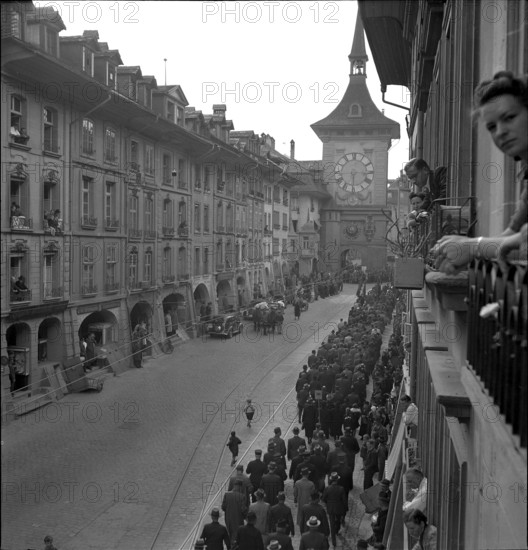 May Day rallies in Berne 1942.