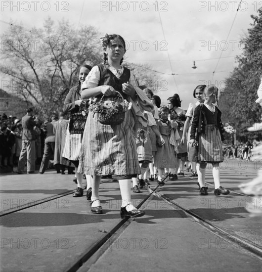 Sechselaeuten in Zurich, 1939.