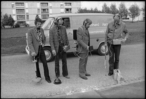 Inspection of water and gas pipes, 1972.