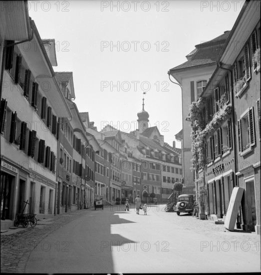 Old Town of Bischofszell 1939.