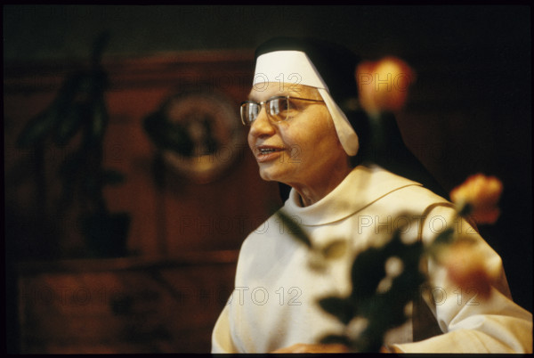 Prioress of Dominican convent, Henrica Baumli, 1979.