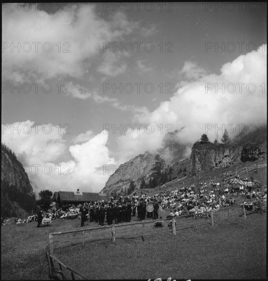 Gasternpredigt, sermon in the Gastern valley, 1941.