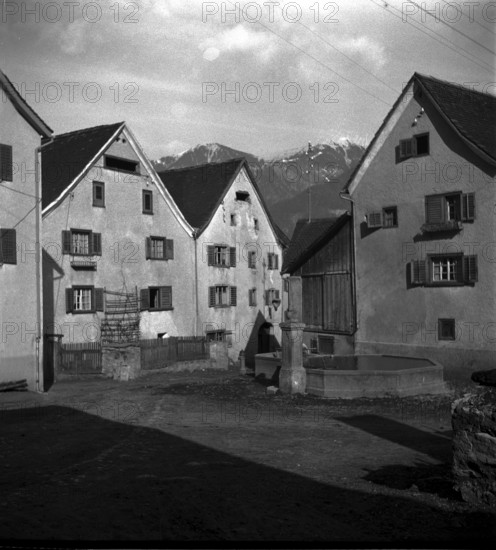 Well in Haldenstein, 1942.