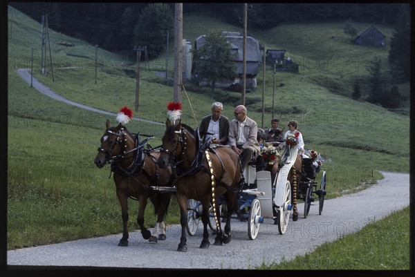 Day's outing of swiss Federal Council 1986.