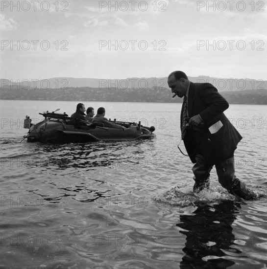 Amphibious-Vehicle of AMAG, 1951.