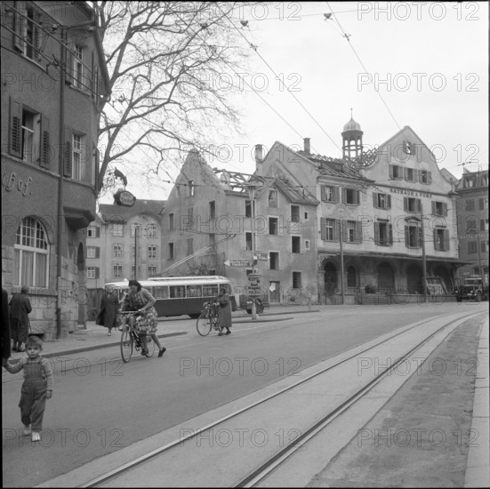 Tawn hall in Altstatten, SG; 1959.