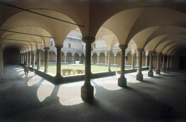 Cloister, Basilica San Francesco, Ravenna.