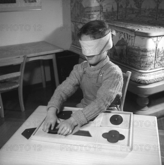 Kindergarten Montessori, Bern 1950.