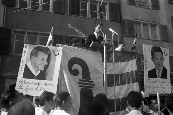 19th festival of the Jura in Delemont, 1966.