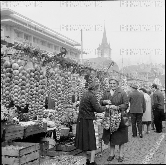 Zibelemarit, Berne 1961.